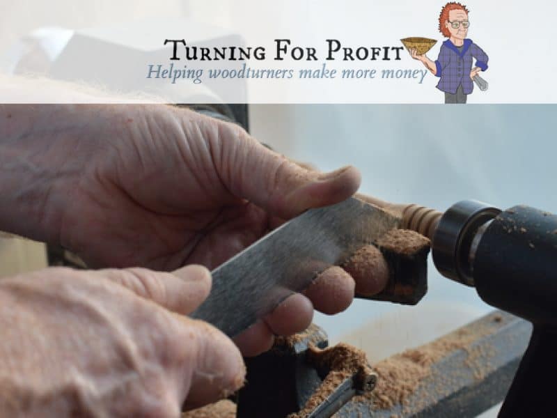 hands working a honey dipper on a lathe