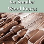 Small wooden turned kitchen items