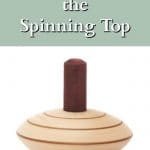 wooden spinning top