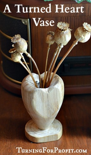 Garden: A heart vase for your flowers.