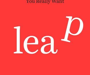 Book cover "Leap" by Tess Vigeland