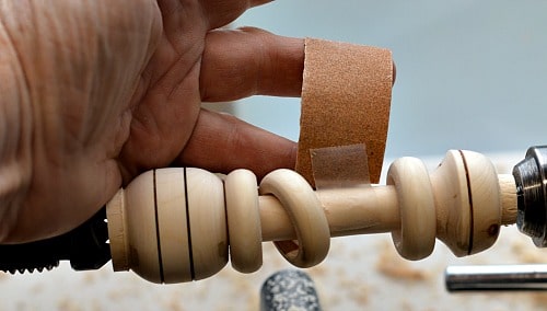 Captive Ring Tool - Attaching sandpaper