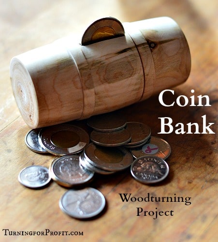 wooden barrel coin bank