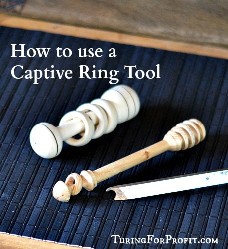 Captive Ring Tool can help you make captive rings on your spindle projects.