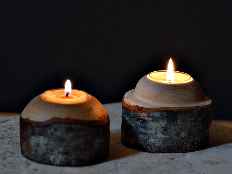 Tea lights are candles that need small but stable holders. Easy to turn, these candle holders are great to create ambiance or to use during an emergency.