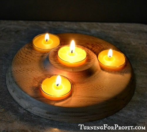 Photographs multiple tea light holder