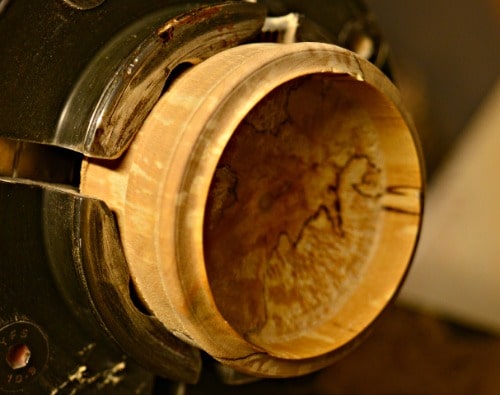 lidded box - finishing the inside of the cap