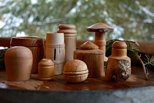 As your skill grows you can turn lots of variations on a theme like these lidded boxes